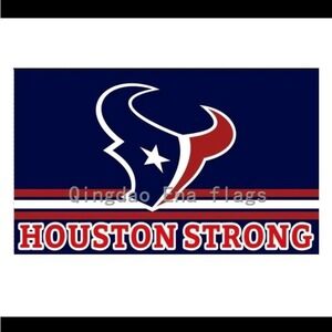 Houston Texans Flag, Houston Strong, Football Fans, Mancave, Garden Banner 5'x3'